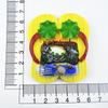Greece Fridge Magnets Zakynthos Tourist Souvenirs Fridge Stickers Home Decor Wedding Gifts Message Board Magnetic Stickers