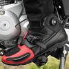 36-48 Unisex motociklu zābaki, liela, maza āda, Citron pretslīdes motociklu zābaki