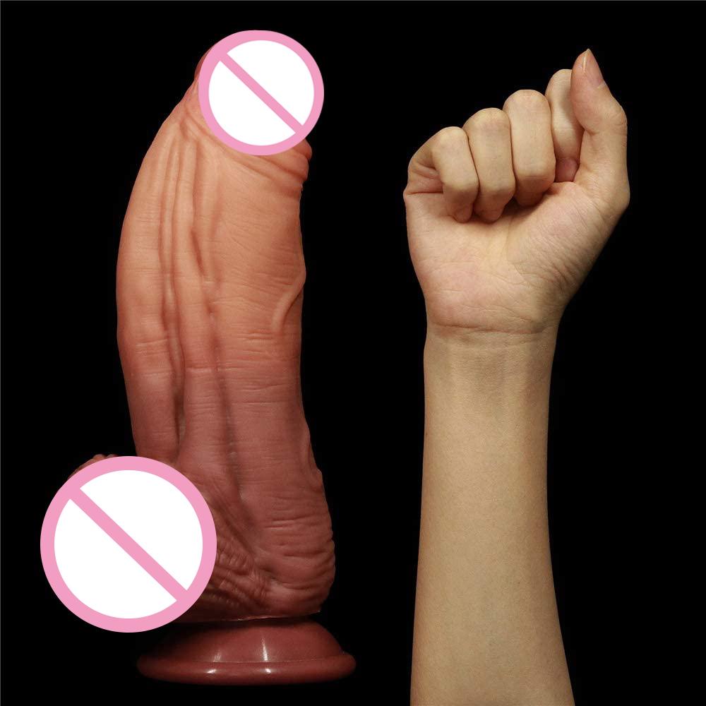 9.64 Inch Huge Dildo with Suction Cup Dildo for Anal Lifelike Dildo Realistic Penis Sex Toys for Woman Adult Sex Toys