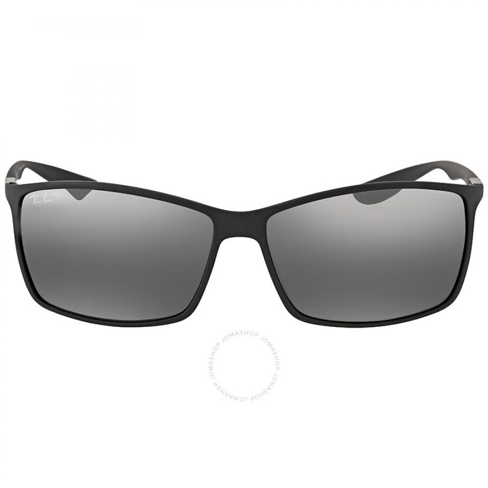 

Ray Ban Liteforce Polarized Silver Mirror Square Men s Sunglasses RB4179 601S82 62