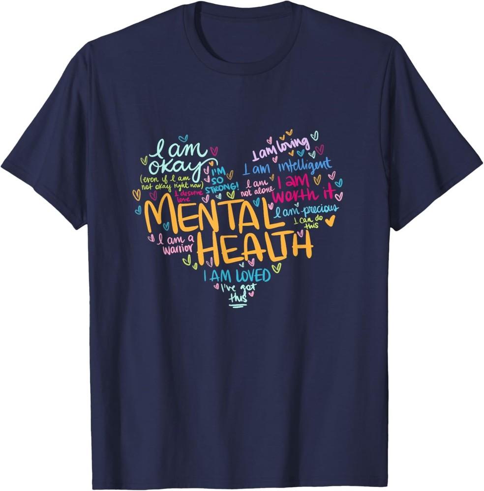 

Mental Health Awareness Gifts Depression Support Unisex TShirt Unisex T-Shirt XXXL