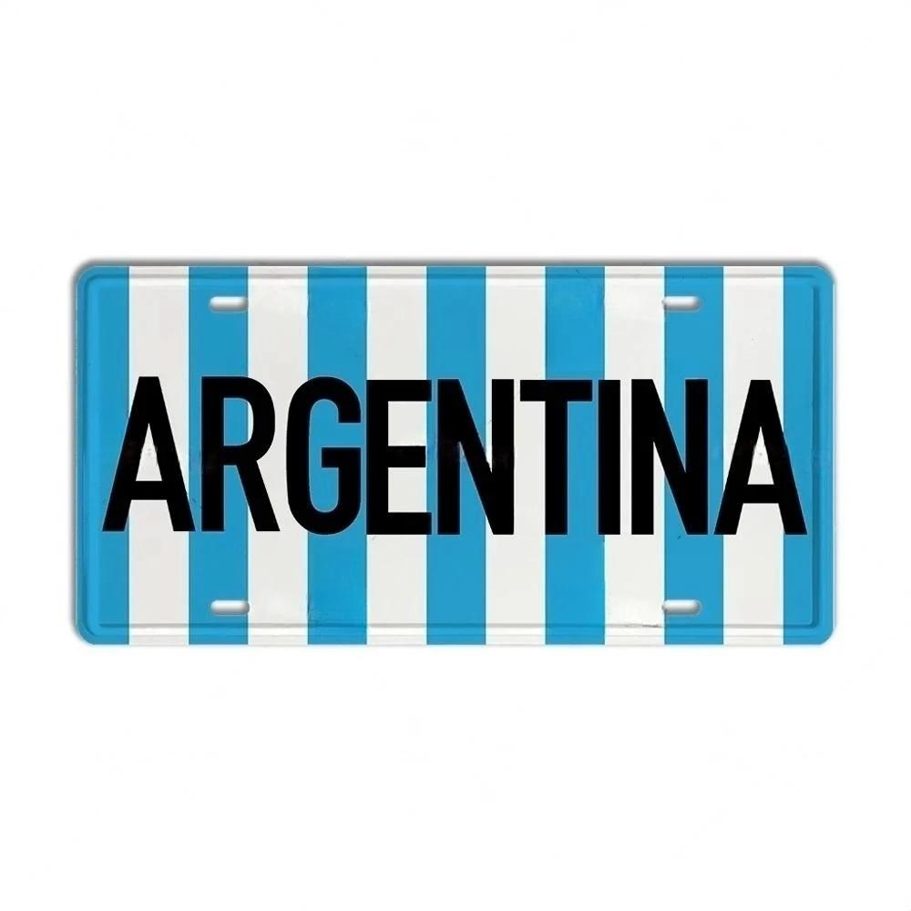 DORA Tin Sign Vintage Ctiy Aluminum Plate Barcelona MILAN Madrid Country Metal Plaque LIverpool Manchester Tottenham Decortaive Car Sign Wall
