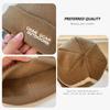 Mountaineering Wool Hat Women's Autumn and Winter Outdoor Warm Knitted Ear Protection Cold Hat Big Head Circumference Mountain Climbing Cold Protectio
