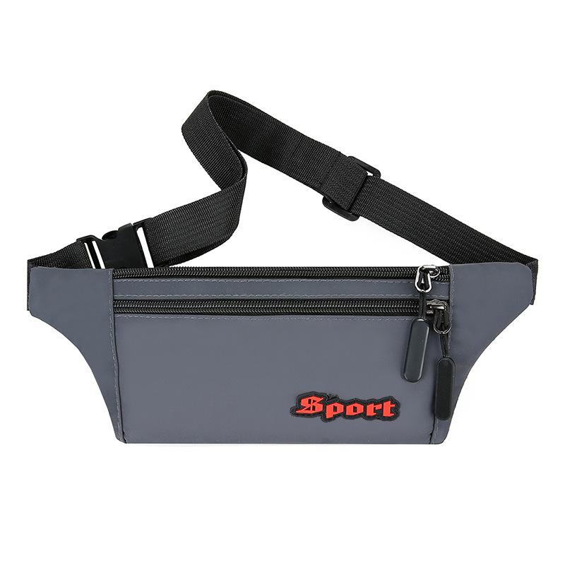 New Korean Version of Men's Purse Sports Shoulder Messenger Bag Waterproof Tide Leisure Mobile Phone Bag Cashier Bag on Site.