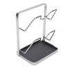 Countertop Pot Lid Holder Stainless Steel Cutting Board Organizer Pot Pan Lids Rack for Kitchen