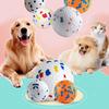 Yousheng Dog Ball Toy High Elastic Bite Resistant Anxiety Relief with Unique 3D Protrusions for Aggressive Chewers Interactive Pet Supplies