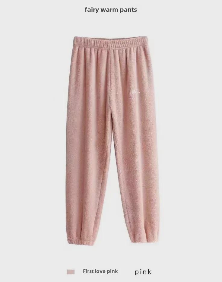 

Жіноча нічна сорочка з коралового флісу з полунично-персиковим принтом - потовщений, теплий осінньо-зимовий домашній одяг з оксамитом One Size (40-75 kg)