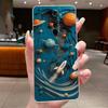 Custodia Per Xiaomi Redmi Note 8 Pro Note8 Capa Fiore Farfalla Protettiva Sottile Custodie Trasparente Morbido Silicone TPU Copri Telefono