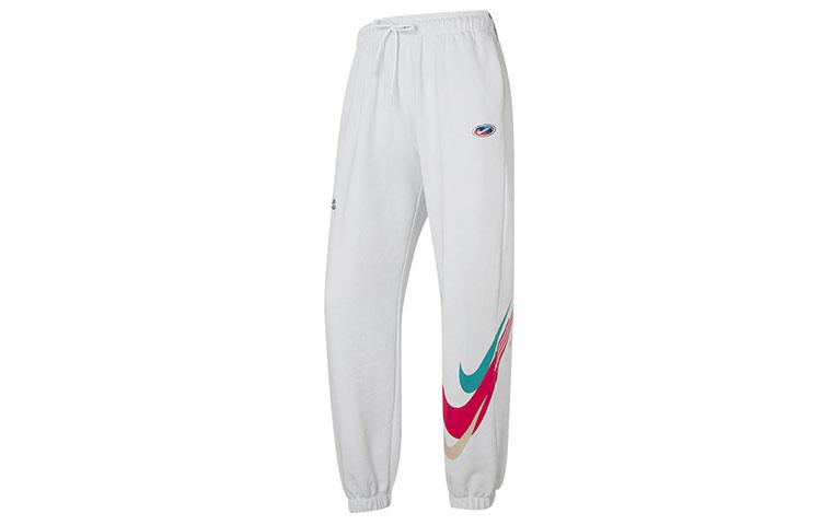 

Nike Knitted Sweatpants Women s White Moderate Cuffed Pants FD4799-121 M