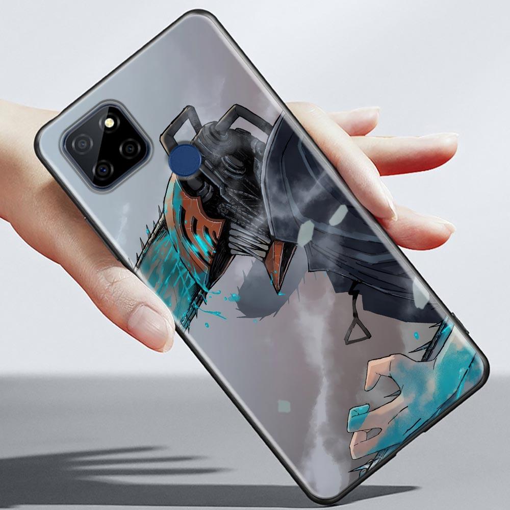 Anime Chainsaw Man Cartoon Phone Case For OPPO Realme 7i