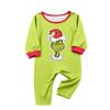 Christmas Print Cute Family Set Pajamas, Home Clothes, Family Set Long Sleeve Top Pants Set