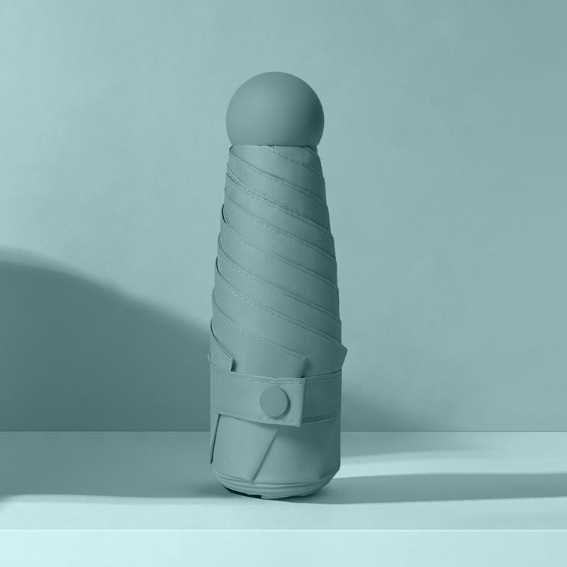 Mini Portable Pocket Umbrella Sun Umbrella Sun And Rain Dual-Use Sun Protection Creative Women's Sun Umbrella