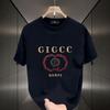 2026 summer new luxury brand men's and women's printed short sleeved T-shirt fashionable casual versatile T-shirt top