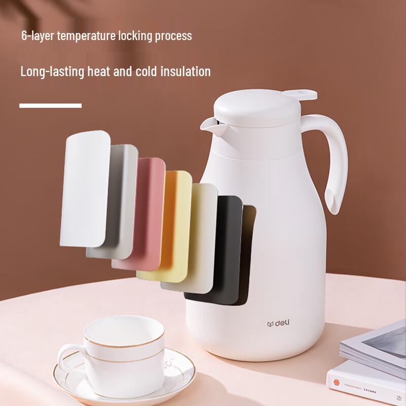 Deli LL101-G 1.8L Stainless Steel Vacuum Thermos