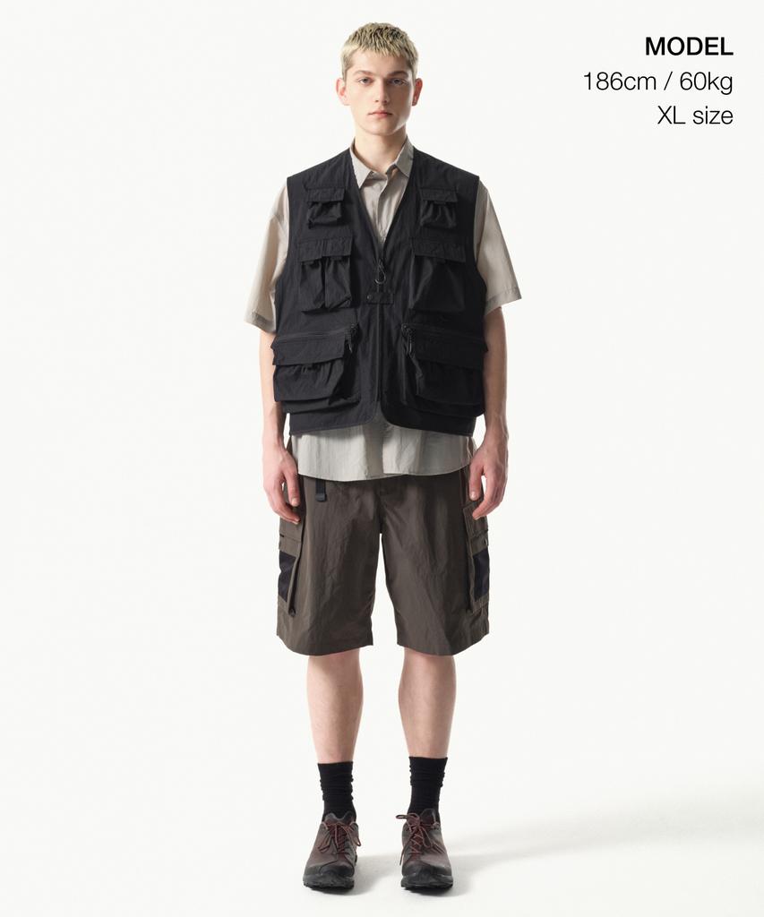 Musinsa Standard [City Leisure] Utility Fishing Vest [Black]