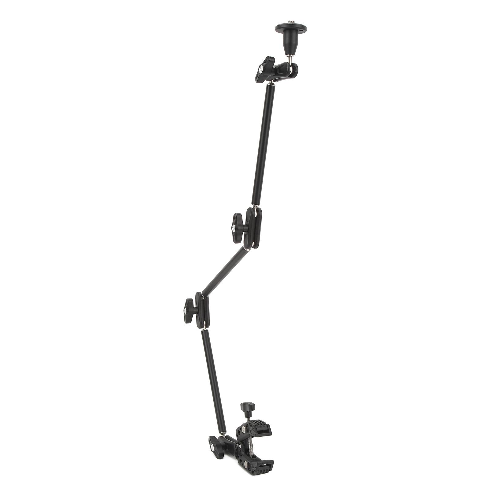 

Adjustable Articulating Friction Arm Super Clamp with 1 4 Inch 3 8 Inch Thread for SLR Cameras