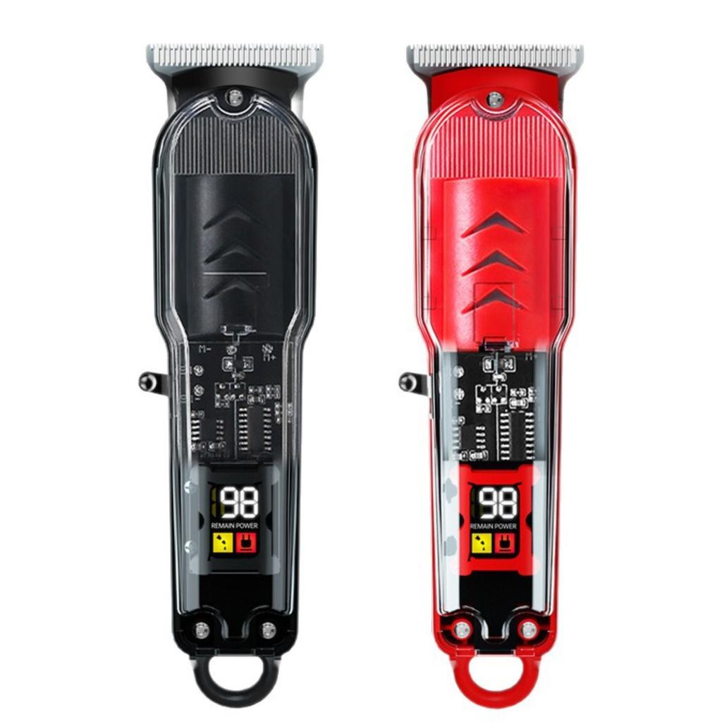 Electric, Hair Clipper, LED Display Screen, Rechargeable, Including Various Blade Accessories, Wireless Hair Clipper, Trimmer, Shaver