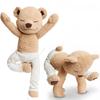 1-3PCS Cute Ins Yoga Bear Doll Hundreds of Shape Plush Doll Children's Plush Toys Sleeping Doll Creative Joints Adjustable Bear