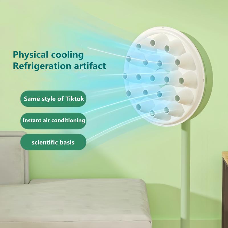 

Электрический вентилятор Кондиционер Самодельное охлаждение Вентилятор Бога Физическое охлаждающее устройство