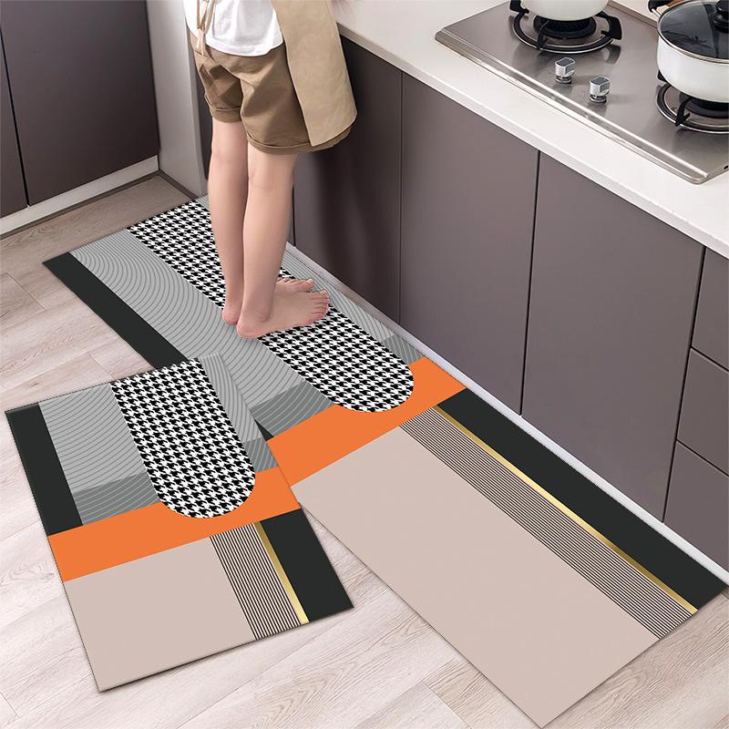 Tapis de cuisine de Style nordique Simple, à la mode, pour la maison, décoration de maison moderne