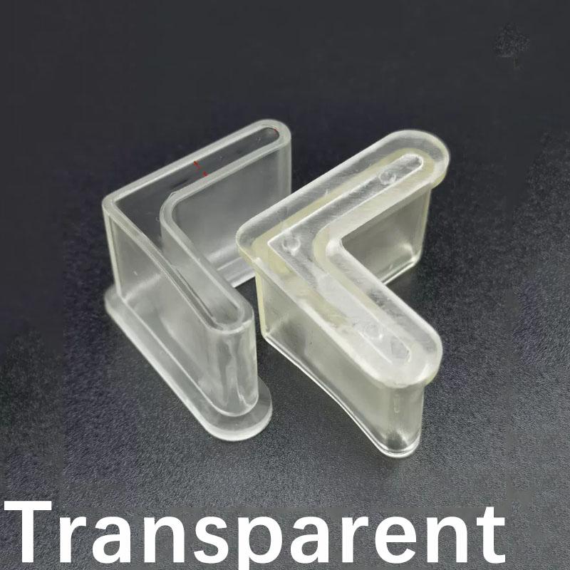 

Защитный рукав для углового железа, треугольная крышка для ног из железа, угловые ножки в форме буквы L, резиновые заглушки для труб 30x30x3mm&8Pcs прозрачный