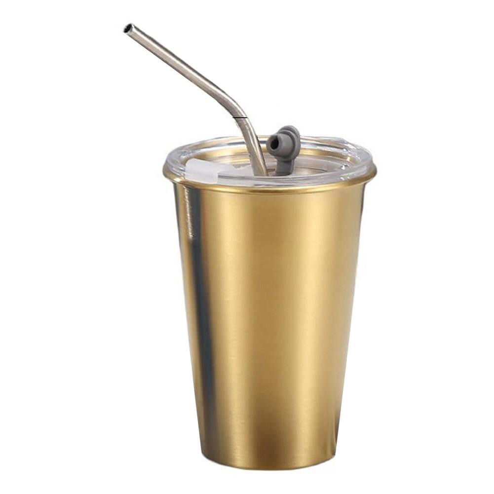 Compact Size Stainless Steel Mug Travel Coffee Cup Easy Sipping