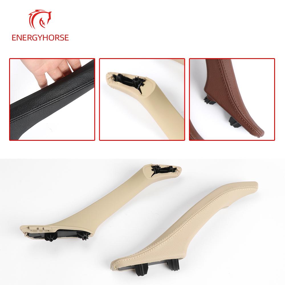 Links Rechts Innen Passagier Tür Leder Pull Griff Montage für BMW F10 F11 5 Serie