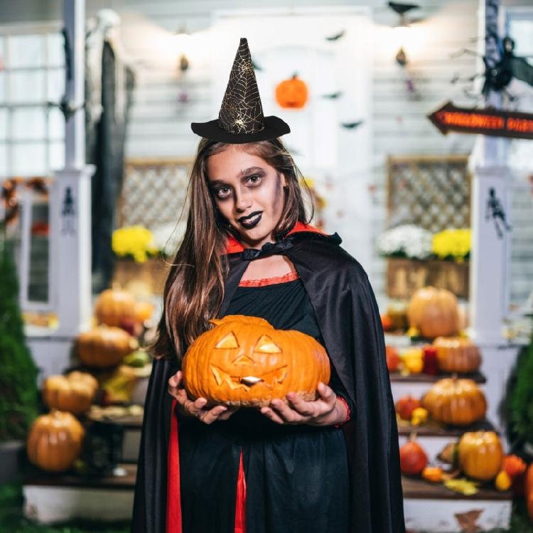 Festival Halloween Witch Hat Hairband with Mesh for Women Men Cosplay Spiderwebs Wizard Caps Headband Costume Accessory