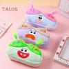 DIY Pencil Case Box Organizer Long Hair Doll Design Large Capacity Zipper Closure Pen Marker Drawing Tool Holder