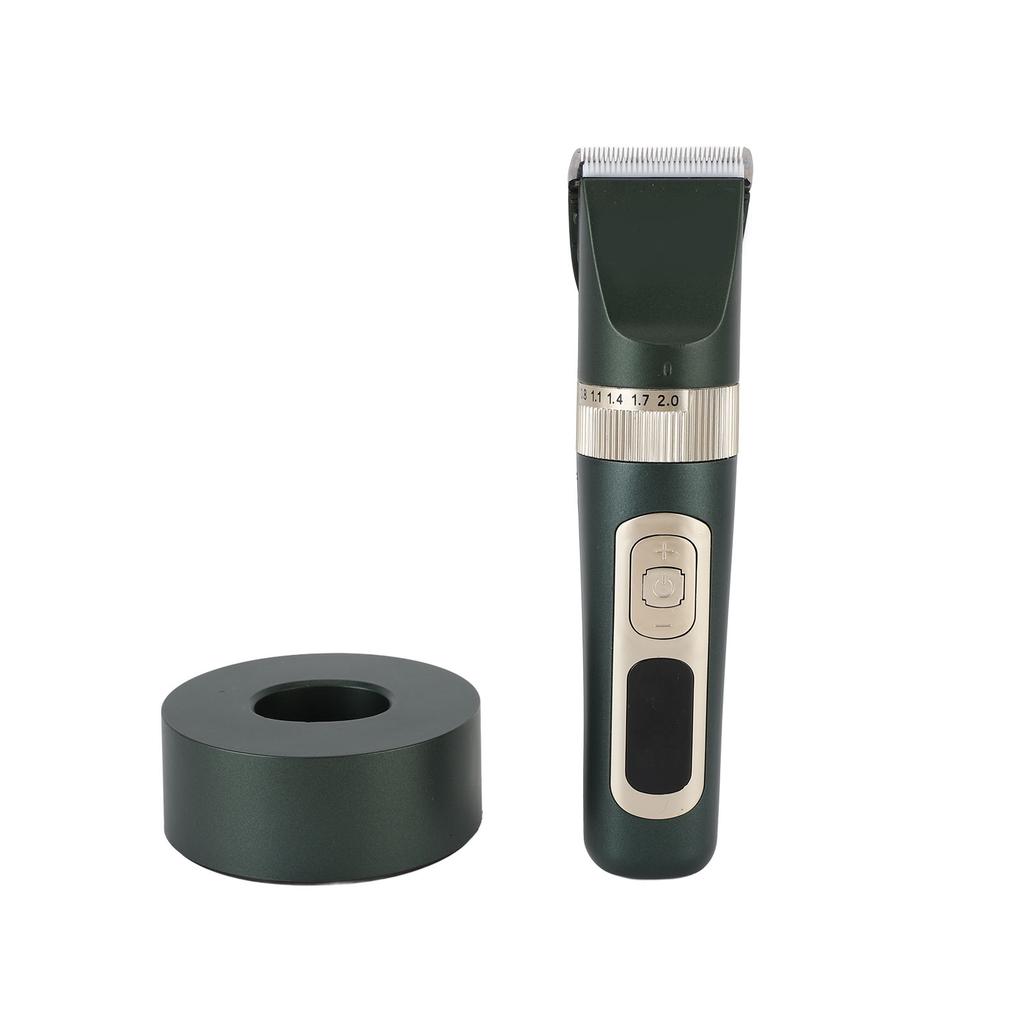 Dog Grooming Clippers Kit Digital Display 4 Speed Adjustable Low Noise Rechargeable Pet Hair