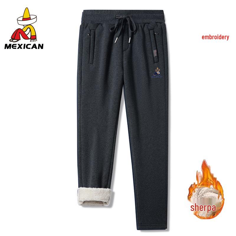 

Scarecrow Men s Autumn-Winter Slim Fit Lambswool Sweatpants 5XL