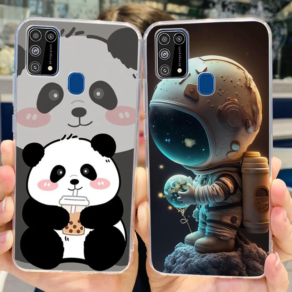 For Samsung Galaxy M31 Case SM-M315F Colorful Painted Cover Soft Slim Phone Case For Samsung M31 Prime M 31 s Galaxy M31s Fundas