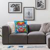 Happy Kawaii Tiki Mask Cute Tropical Cartoon Pillow Case Soft Pillow Cover Cute Funny Cushion Cover For Couch Bed Living Room