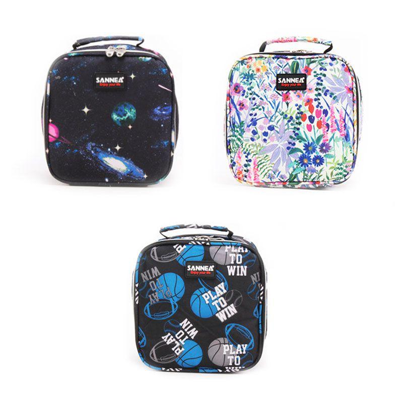 Timeless Design Insulated Lunch Box Tote Bag Ideal For Kids Travel And Picnics