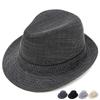 Men's Retro Jazz Hat Solid Color Big Head Small Topper Summer Outdoor Breathable Sun Hat