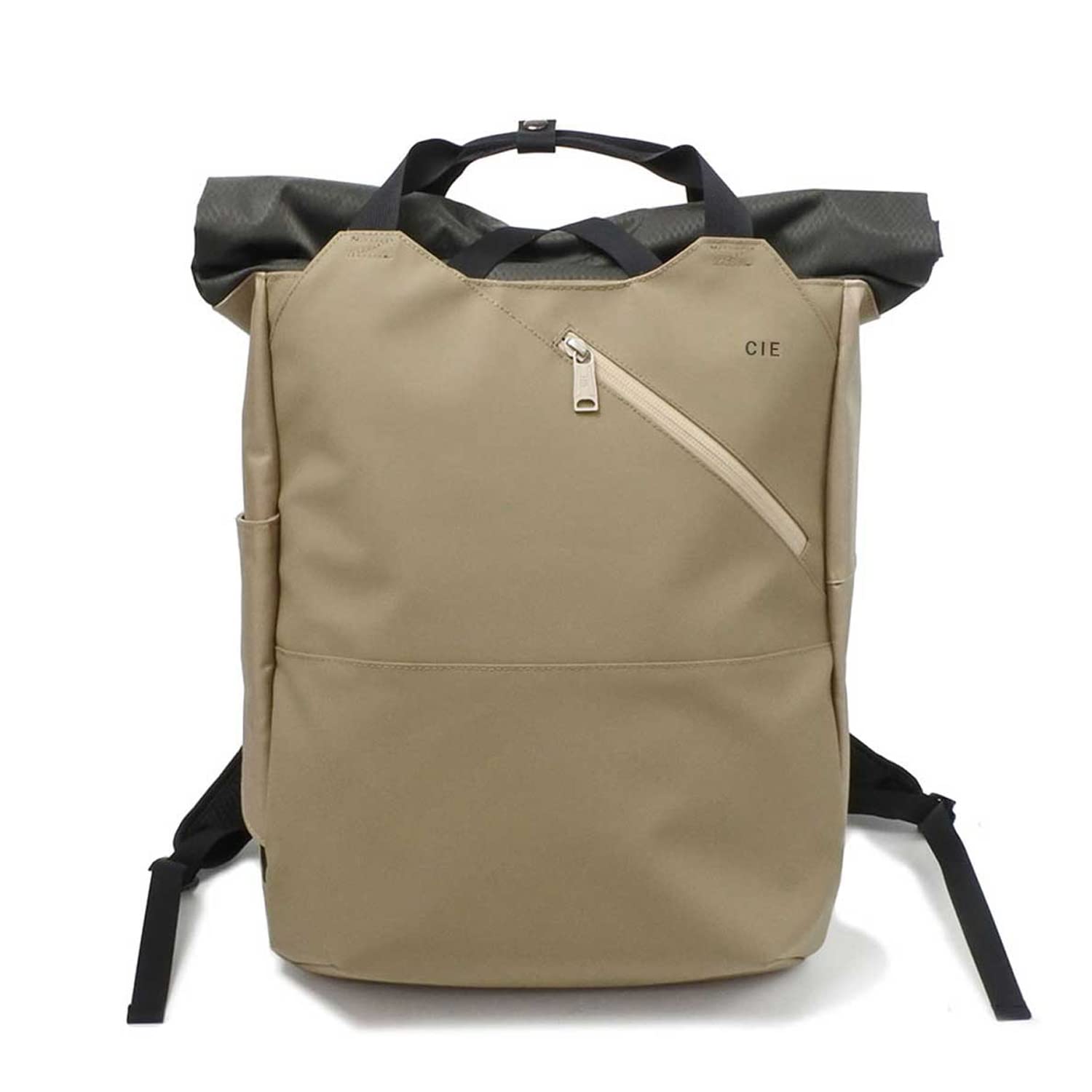 Рюкзак CIE VARIOUS ROLLTOP SAND, Легкий, Водонепроницаемый, Сделано в Японии