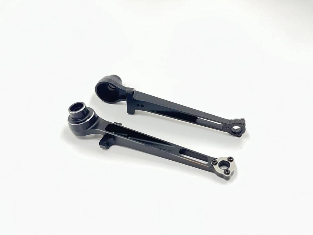 Aluminum Metal Rear Suspension Arms For Tamiya 58719 1/10 RC BBX BB01 High Performance 2WD Off-Road Buggy Metal Shock Tower Support Suspension Arms B