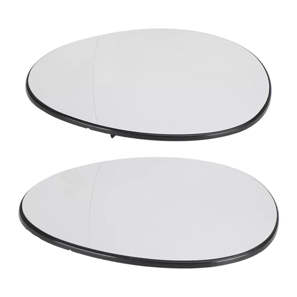 Automotive Accessory for R55 R56 51169803193 51162755625 Left/Right Wing Mirror Glass Replacement Rearview Mirror Glass