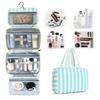 Travel Toiletry Bag With Wet And Dry Separation For Cosmetics And Makeup Storage