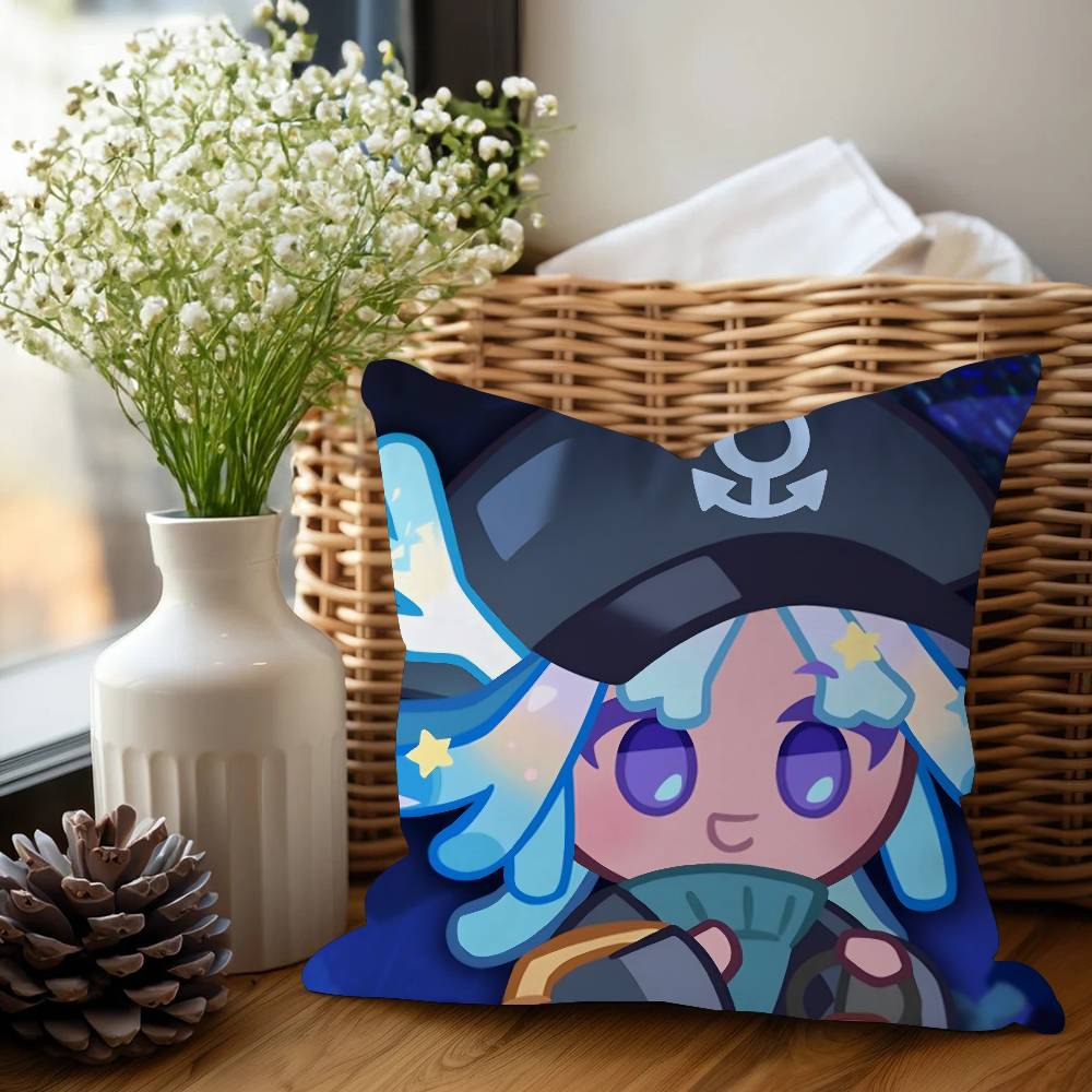 Game C-Cookie R-Run Pillow Cushion Cover Pillowcase Living Room Sofa Home Decor Customized