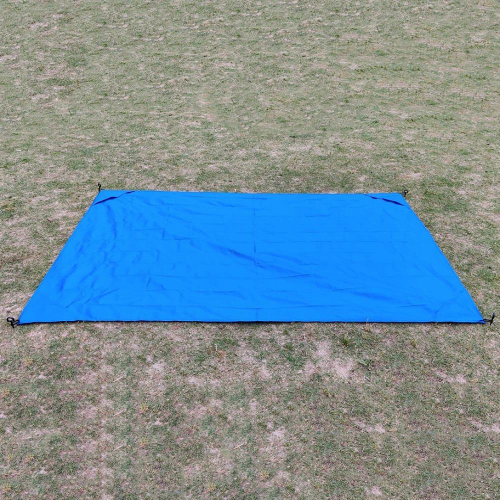 New Ultralight Tent Floor Tarp with Sack Portable Foldable Pocket Mat Oxford Cloth Waterproof Tent Camping Hiking