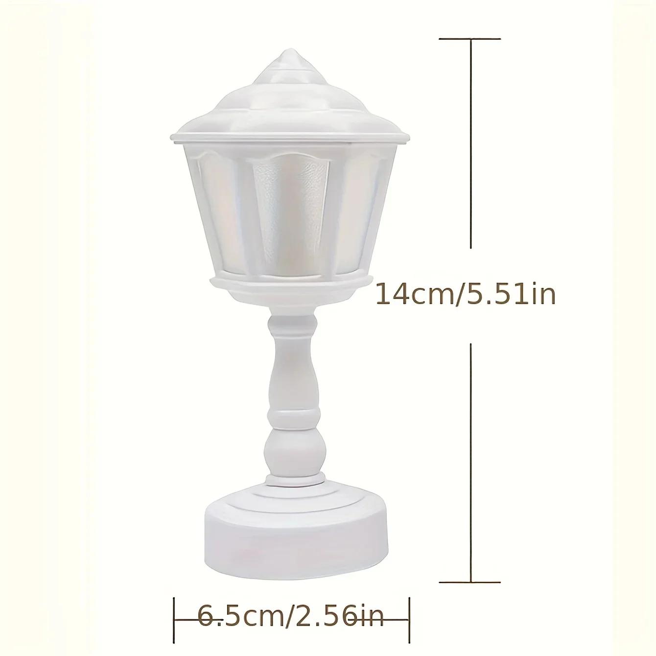 

Geometric Flower Bud LED Table Lamps Button Battery Desk Night For Bedroom Dining Touch Night Light Simple Modern Decoration