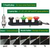 5 Nozzles High Pressure Washer Gun, 1/4" Quick Connect, M22-14mm for Nilfisk Lavor Karcher K2~K7, Car Wash Kit for Hose