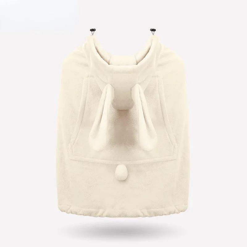 

Чохол-переноска для кенгуру, Чохол для коляски, Капюшон, Еластична накидка, Двосторонній вітрозахисний теплий дитячий плащ, Толстовка з динозавром White білий