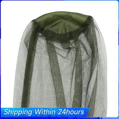3Pcs Mesh Face Cover Mosquito Bee Insect Mesh Head Face Protector Face Neck Fly Netting Hood for Outdoors
