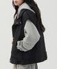 Mimthewardrobe Drawstring Padded Vest_Black