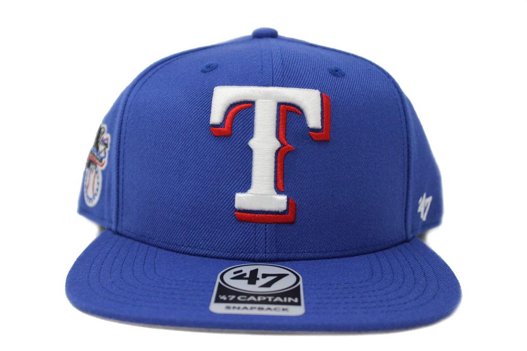 47 Brand Sure Shot 47 Captain MLB Cap Rangers Free Size