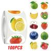 100-500Pcs First-Class Fruit Premium-Quality Stickers Premium-Quality Cute High-Standard Gift Premium-Quality Box High-Standard Thank Top-Grade You