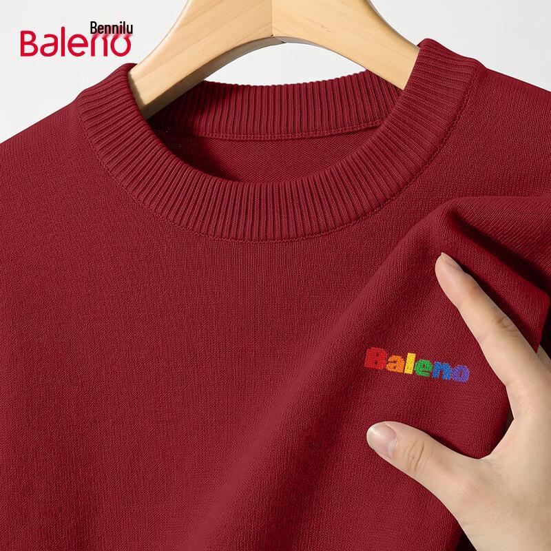 Baleno Men's JPB Letter Print Half Turtleneck Sweater