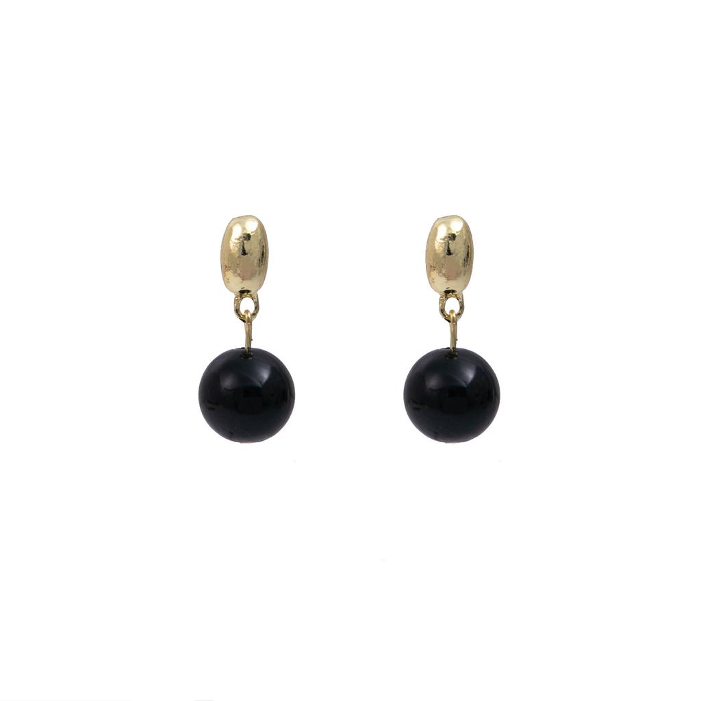 Simple And Cold Wind Pearl Earrings, Niche Complex Irregular Oval Earrings, High-End Earrings For Women